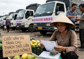Chi phí vận tải nông sản 2026: Tác động từ giá dầu và giải pháp ứng phó