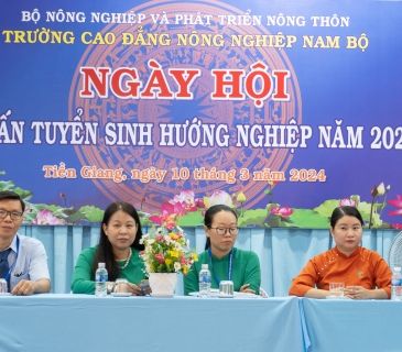 CHỌN NGHỀ ĐÚNG - SÁNG TƯƠI LAI | Hướng Nghiệp Trường Cao Đẳng Nông Nghiệp Nam Bộ.