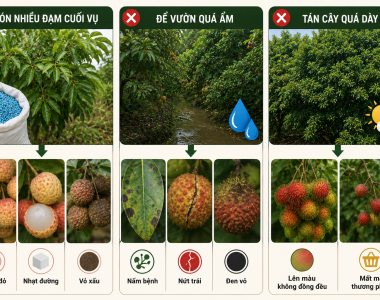 Bí quyết giúp vải thiều, chôm chôm lên màu đỏ đẹp, ngọt mật, sáng mã đón đầu thương lái