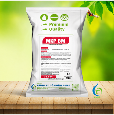 MKP BM (0-52-34) 1kg & 100g & 25kg – Giải Pháp Hoàn Hảo Cho Cây Ra Hoa, Đậu Trái Và Chống Chịu Thời Tiết Khắc Nghiệt