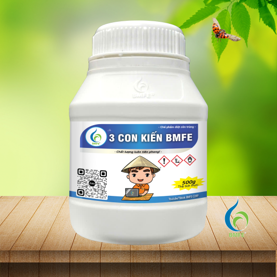 3 CON KIẾN BMFE – Giải Pháp Tiêu Diệt Kiến & Muỗi Nhanh Chóng, Hiệu Quả