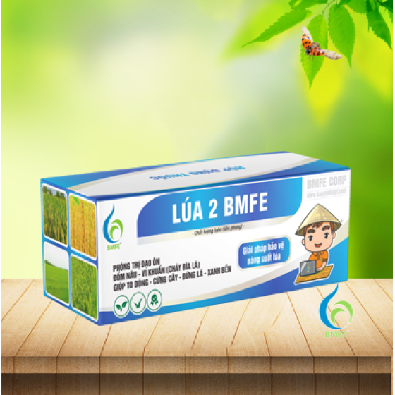 LÚA 2 BMFE | Giải Pháp Bảo Vệ Năng Suất Lúa, Giúp To Đồng, Cứng Cây, Xanh Bền